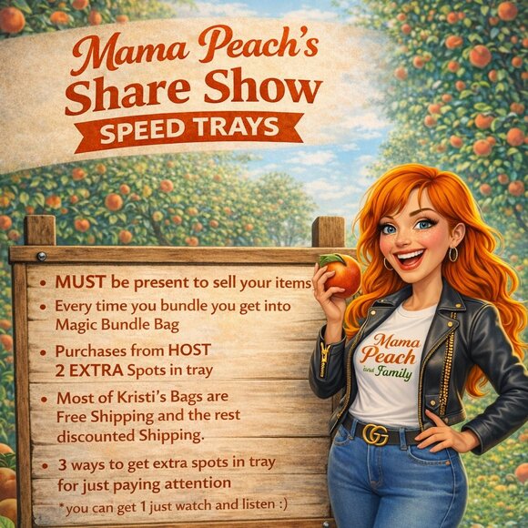 Handbags - 🍑 Wed 9a Share Show💃What's your BEST Deal🏁SPEED Trays❌NO👗👠